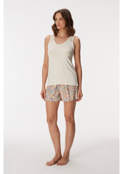 Kadın Kalın Askılı Şort Pijama Takım fiyatları