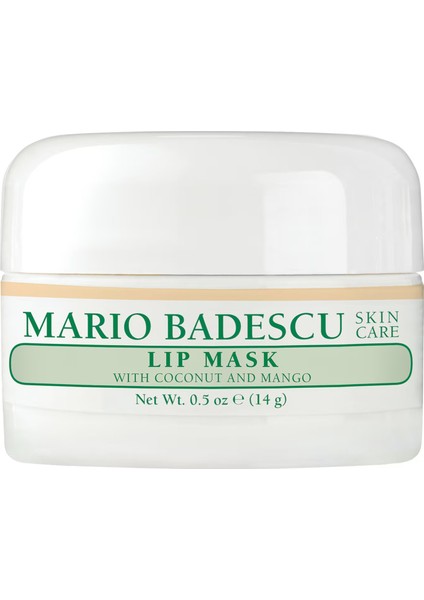 Hindistan Cevizi ve Mango Dudak Maskesi – Nemlendirir ve Dolgunlaştırır 14 ml