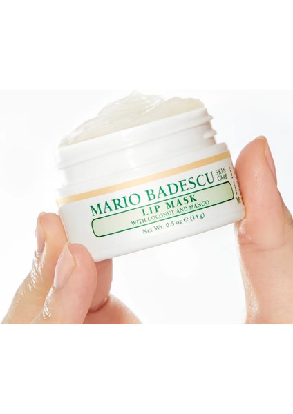 Hindistan Cevizi ve Mango Dudak Maskesi – Nemlendirir ve Dolgunlaştırır 14 ml fırsatları