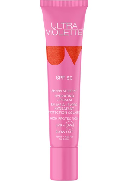 Sheen Screen™ Spf 50 Last Bite - Nemlendirici Güneş Korumalı Dudak Balsamı Blow Out (15G)