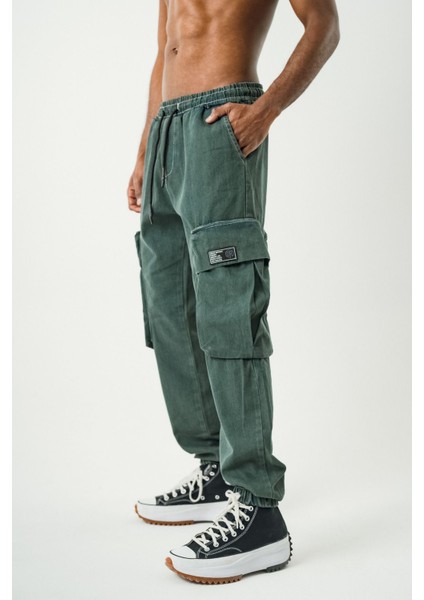 Haki Kargo Cepli Jogger Pantolon modelleri