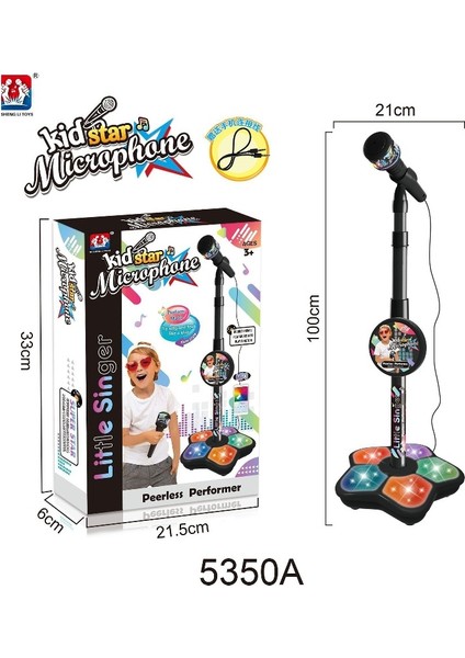 Mikrofon Oyuncak Karaoke Şarkı Oyuncak (Yurt Dışından)
