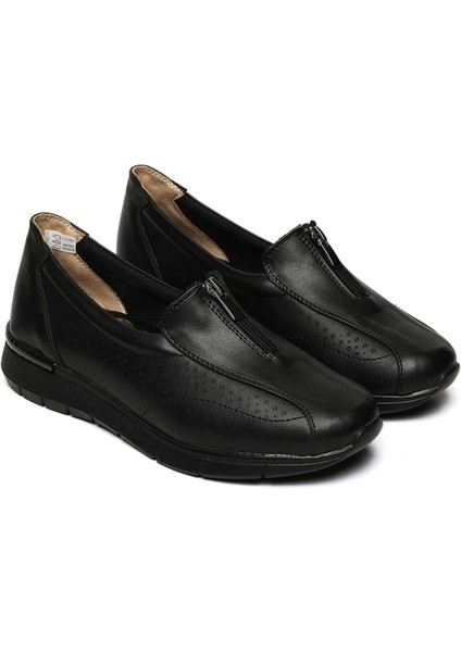 Bağcıksız Fermuar Detaylı Poli Taban Comfort 018-F226 Kadın Ayakkabı fiyatları