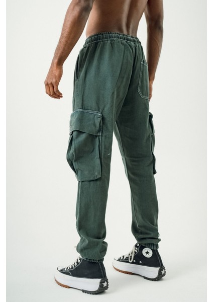 Haki Kargo Cepli Jogger Pantolon fırsatları