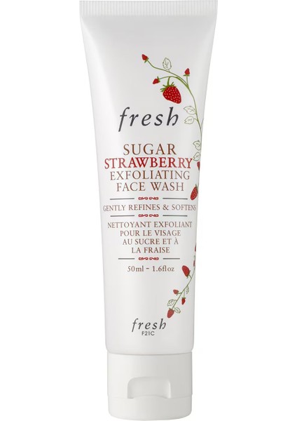 Sugar Strawberry - Cilt Temizleyici & Yumuşak Peeling 50 ml