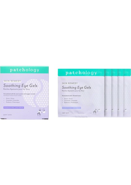 Skin Remedy Soothing Eye Gels – Göz Bantları 5 x 59 G fiyatları