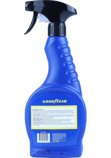 Lastik Parlatıcı 500 ml Çatlama Önleyici Kirlenmeyi Geciktiren Formül modelleri