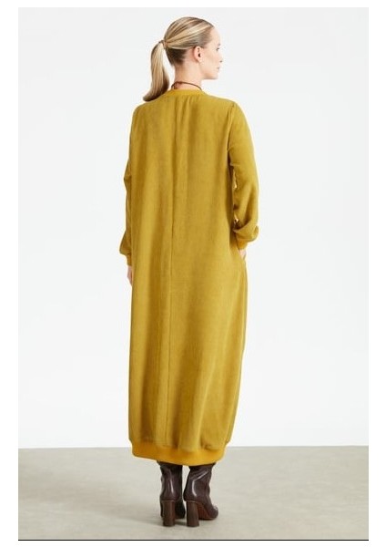 1679 Fitilli Dokuma Kadife Elbise Qks Elbise 1679 #23-12# fiyatları