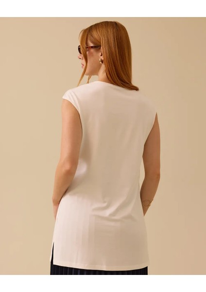 1001 Sıfır Yaka Sıfır Kol Kolsuz T-Shirt #03-25# fiyatları