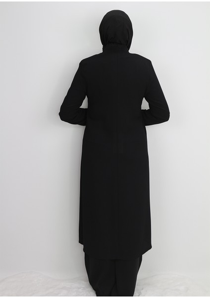 1004 Önden Fermuarlı Cepli Kol Ucu Lastikli Zincier Detaylı Giy Çık Kap Qys Kap 1004 #24-04# indirimleri