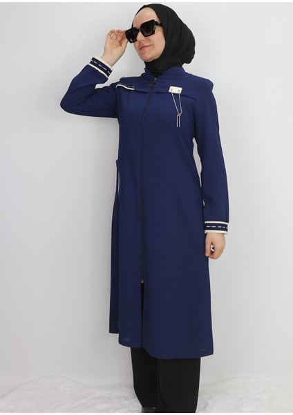 1004 Önden Fermuarlı Cepli Kol Ucu Lastikli Zincier Detaylı Giy Çık Kap Qys Kap 1004 #24-04# fiyatları