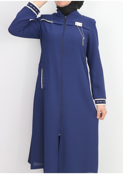 1004 Önden Fermuarlı Cepli Kol Ucu Lastikli Zincier Detaylı Giy Çık Kap Qys Kap 1004 #24-04# modelleri