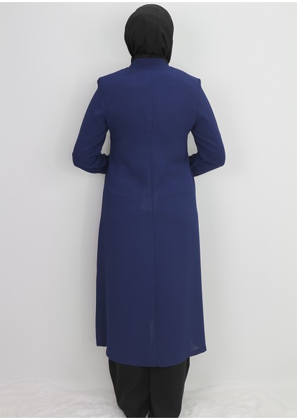 1004 Önden Fermuarlı Cepli Kol Ucu Lastikli Zincier Detaylı Giy Çık Kap Qys Kap 1004 #24-04# indirimleri