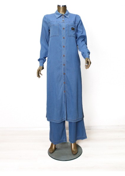 56011 Takım Önden Düğmeli Cepli Tansel Takım Qys Takım 56011 #24-05# fiyatları