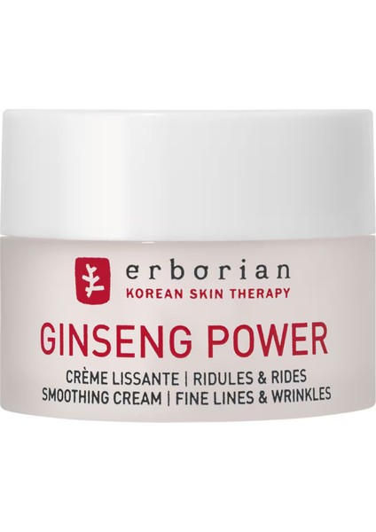 Ginseng Power – Pürüzsüzleştirici Krem – Ince Çizgiler ve Kırışıklıklar 15 ml