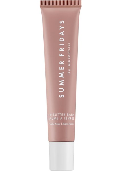 Lip Butter Balm - Parlaklık ve Nemlendirme Etkili Balm Vanilla Beige (15G)