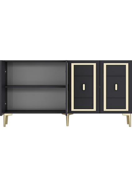 Orionct (KB150) Konsol Antrasit-Altın fırsatları