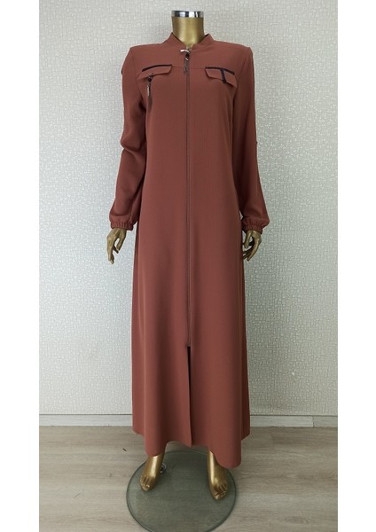 4004 Cep Kapaklı Kollaır Şerit Detaylı Hakim Yaka Yaka Ferace Qys 4004 Ferace #23-01# fiyatları