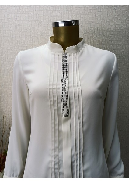 Qys 1044 Bsn Taşlı Gömlek #22-05# fiyatları