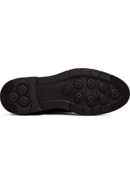 Erkek Kahverengi Bağcıklı Deri Casual Ayakkabı 25WFD7501FT fırsatları