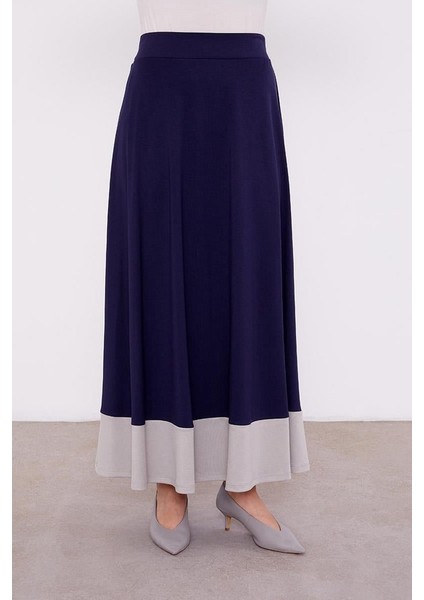 130993 Etekli Takım Önü Çıtçıt Detaylı Göğüs Cep Görünümlü Kolu Manşetli Eteğin Beli Lastikli Spor Etekli Takım indirimleri