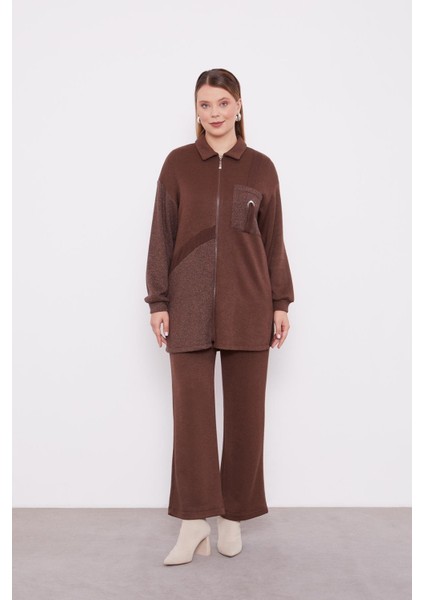 100579 Cebi Kuşgözlü Önü Fermuarlı Kaşmir Triko Ikili Takım #01-25# fiyatları