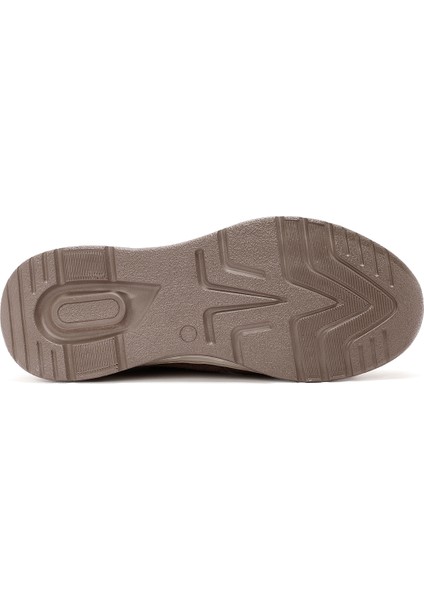 Kadın Vizon Bağcıklı Kalın Tabanlı Süet Deri Sneaker 25AFD500710 fırsatları