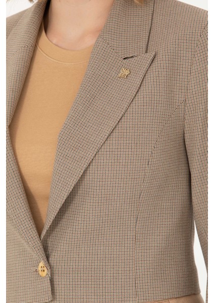 Kadın Camel Ceket 50277126-VR015