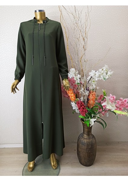 1001 Yakası Zincir Detaylı Hakim Yaka Ferace Qys 1001 Ferace #22-02# modelleri