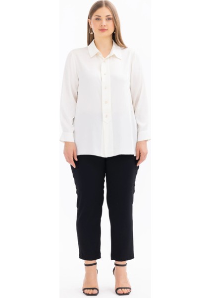 1001 Şık Gömlek 14242102201001 Şık Gömlek Qys Gömlek #┐24-07#