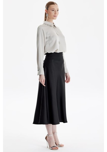 1781 Takım Saten Etekli Takım Qys Takım 1781 #24-06# modelleri