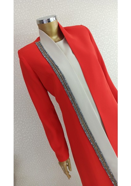 3104 Önü Şerit Taş Detaylı Asimetrik Kesim Beli Bağlamlaı Pantolon Beli Yarım Lastikli 3 Lü Takım Qys Takım 3104 #2032-083 fiyatları