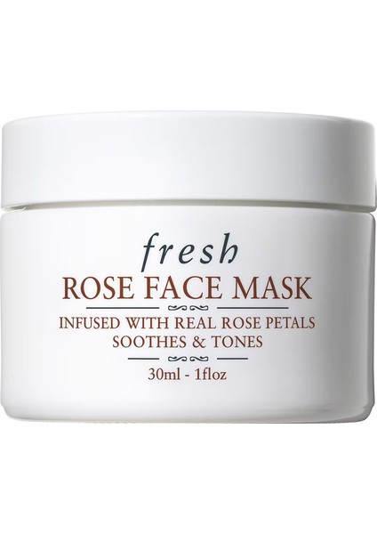 Rose Face Mask - Gül Içeren Nemlendirici Yüz Maskesi 30 ml