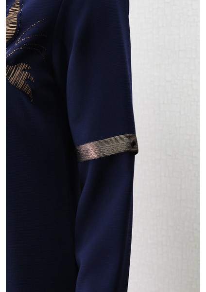 5003 Göğsü Lale Taşlı Kolu Aksefurarlı Gizli Fermuarlı Hakim Yaka Giy Çık Kap Qks Kap 5003 #23-03# fırsatları