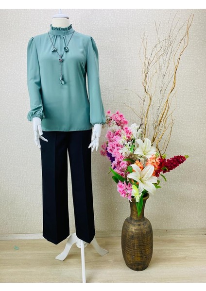 Qys Dik Yaka Gömlek 1008 #21-05#