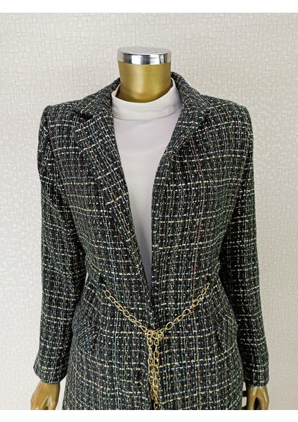 Zincir Detaylı Ceket 1965 Qks Ceket #22-12# modelleri