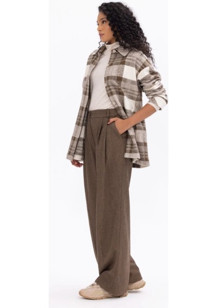 1019 Ekose Desenli Gömlek Kesim Oversize Ceket Spor Ceket 10231205401019 Qks Spor Ceket #23-103 fırsatları