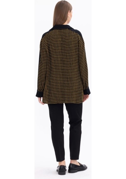 1026 Büyük Beden Cep Detaylı Kare Desenli Gömlek Günlük Gömlek 14231202201026 Qks Günlük Gömlek 3#23-103 indirimleri