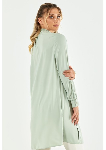 91008 Yandan Düğme Detaylı Tunik Qks Tunik #22-12# fırsatları