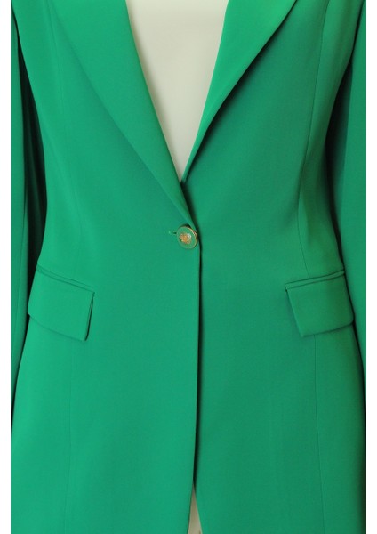 1154 Tek Düğmeli Klasik Blazer Ceket Qys Ceket 1154 #23-06# modelleri