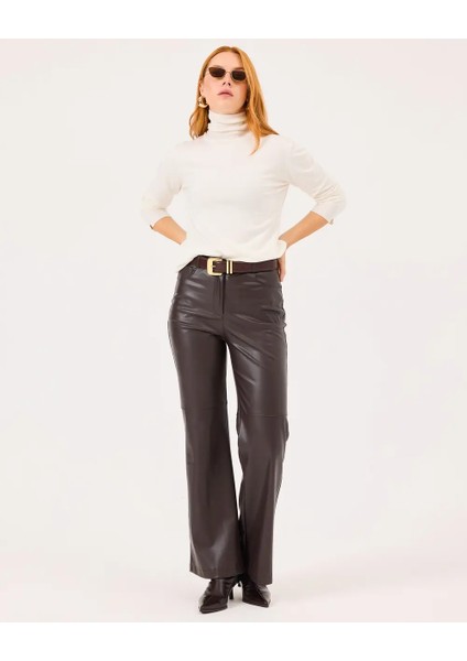 10001 Tam Balıkçı Triko Bluz Qks