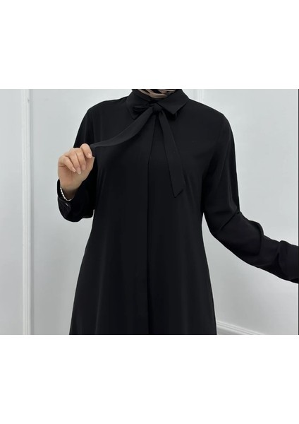 1615 Takım Önü Düğmeli Kravatlı Etek Ucu Fırfırlı Ikili Takım Qys Takım #24-03# fiyatları