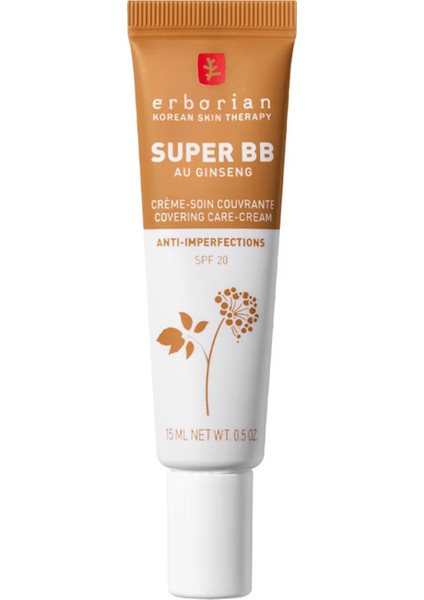Super Bb With Ginseng - Seyehat Boyu Bb Krem Caramel (15 Ml)