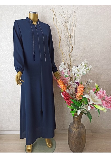 1001 Yakası Zincir Detaylı Hakim Yaka Ferace Qys 1001 Ferace #22-02# fiyatları