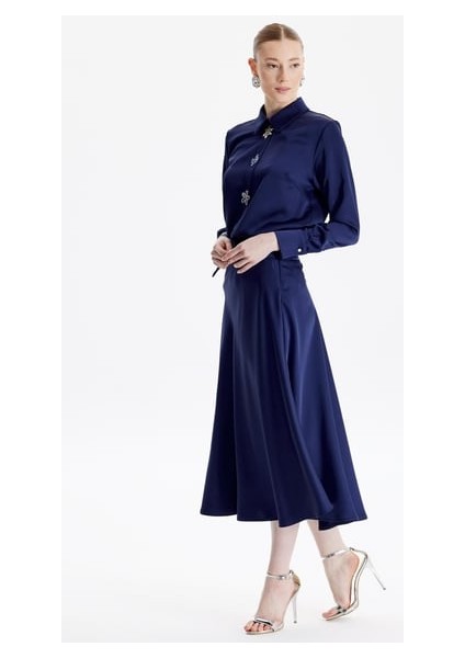 1781 Takım Saten Etekli Takım Qys Takım 1781 #24-06# fiyatları