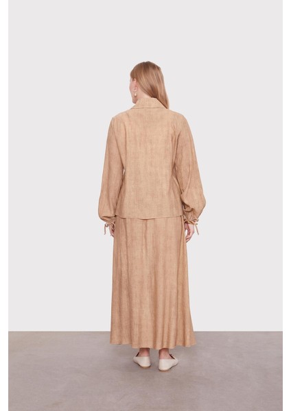 131020 Etekli Takım Önü Bağlamalı ve Çıtçıtlı Kol Ucu Bağlamalı Spor Şık Etekli Takım #04-25# indirimleri