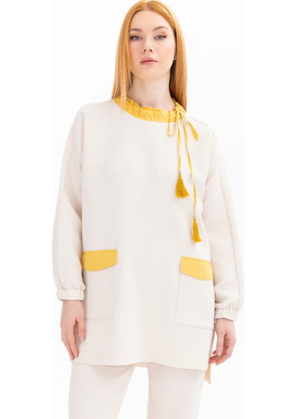 1002 Aksesuasrlı Sweatshirt 11242101501002 Qys Aksesuarlı Sweatshir #24-07# indirimleri