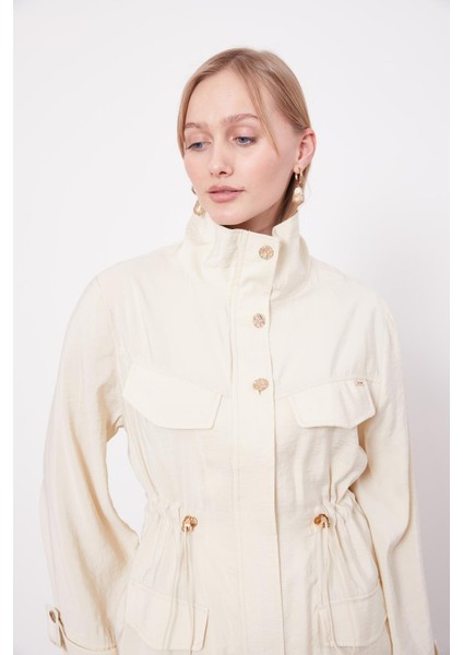 100540 Göğüs ve Alt Kısmı Cepli Önü Fermuarlı Beli Büzgülü Kol Ucu Katlamalı Pantolonun Beli Lastikli Spor Takım #02-25# fırsatları