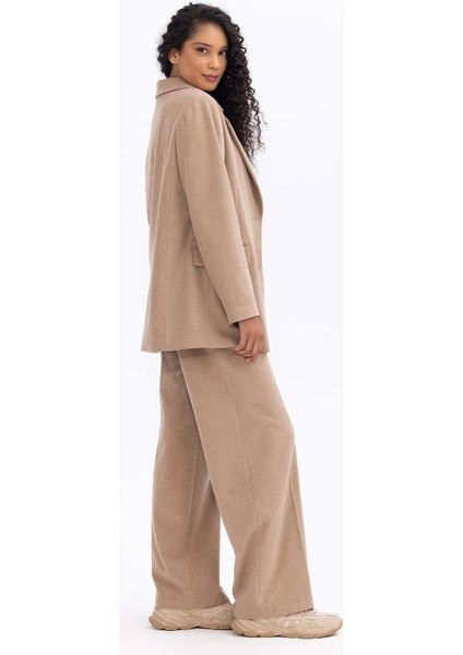 1017 Cepli Düğmeli Oversize Kesim Blazer Ceket Blazer Ceket 10231205401017 Qks Blazer Ceket #23-103 fiyatları