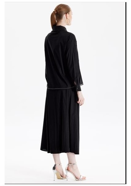 1807 Takım Taş Detaylı Etekli Takım Qys Takım #24-03# fiyatları